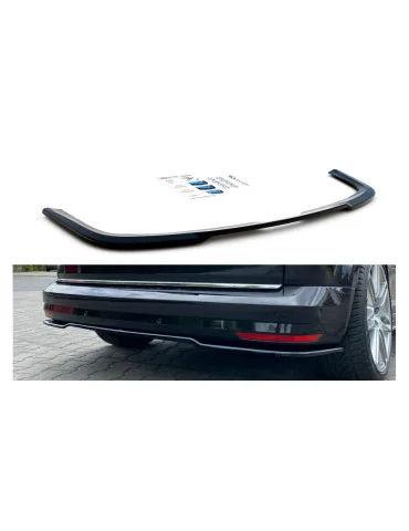 Splitter arrière central Volkswagen Caddy IV 2015-2020 noir brillant