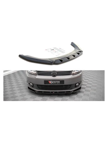 Splitter avant Volkswagen Caddy III phase 2 noir brillant