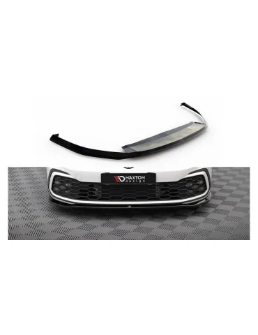 Splitter avant Volkswagen Golf 8 GTI / GTE / R-Line v.7 noir
