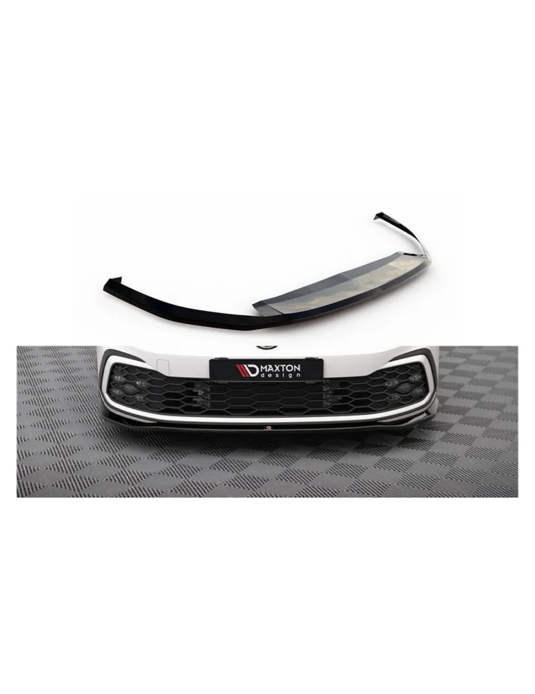 Splitter avant Volkswagen Golf 8 GTI / GTE / R-Line v.7 noir