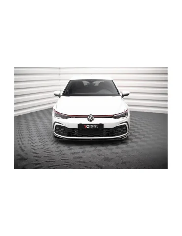 Splitter avant Volkswagen Golf 8 GTI / GTE / R-Line v.7 noir
