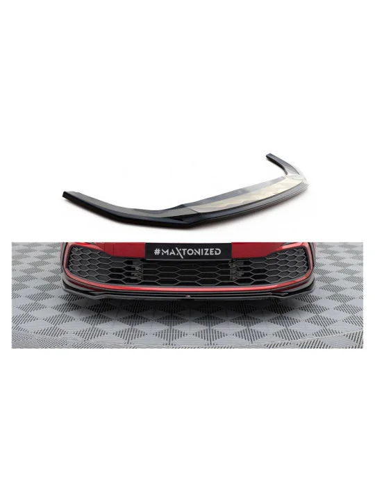 Splitter avant Volkswagen Golf 8 GTI GTE R-Line v.4 noir brillant Maxton Design