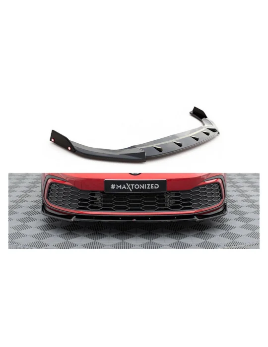 Splitter avant v.3 et flaps Volkswagen Golf 8 GTI GTE R-Line Maxton Design