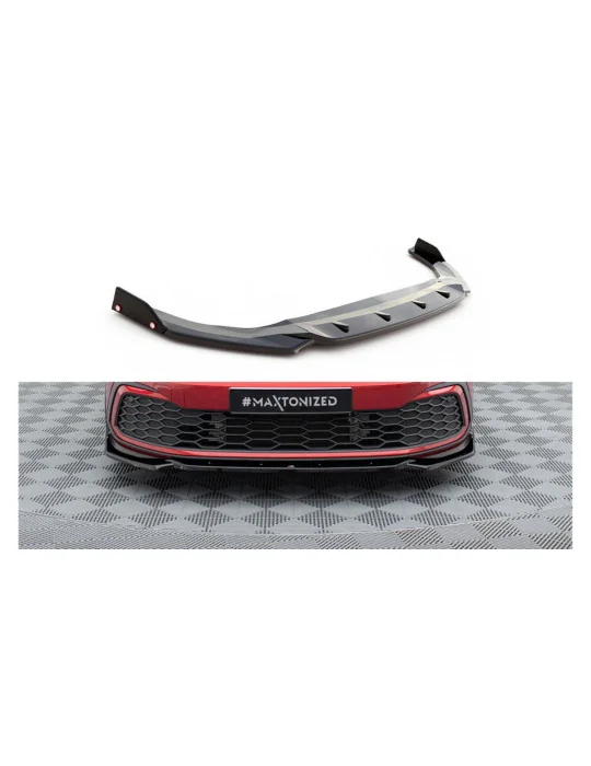 Splitter avant v.2 et flaps Volkswagen Golf 8 GTI GTE R-Line Maxton Design