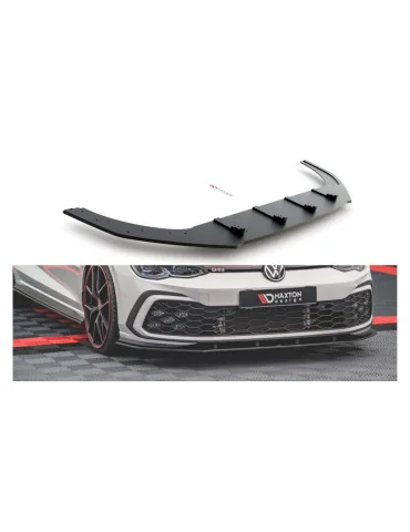 Splitter avant VW Golf 8 GTI / R-Line Racing Durability noir mat