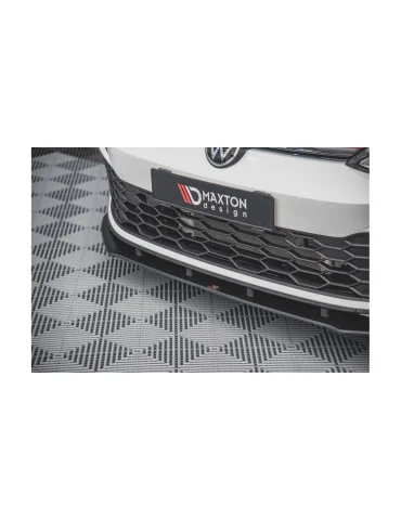 Splitter avant VW Golf 8 GTI / R-Line Racing Durability noir mat