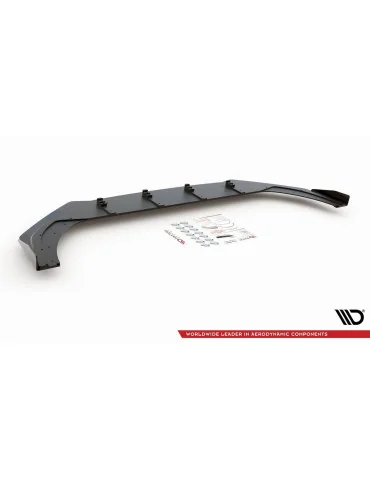 Splitter avant + flaps VW Golf 8 GTI / R-Line noir mat