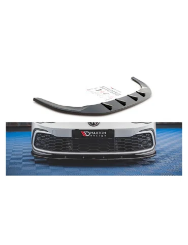 Splitter avant Volkswagen Golf 8 GTI / R-Line noir brillant