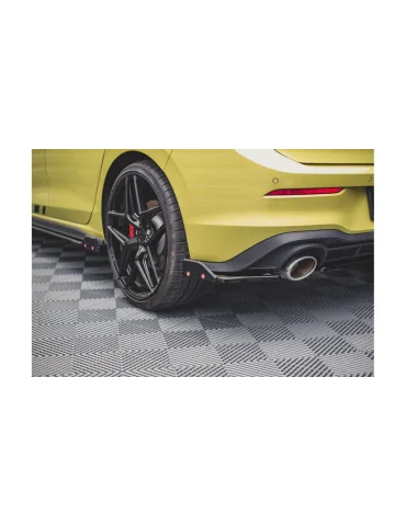 Splitters latéraux arrière v.1 + flaps Golf 8 GTI Clubsport