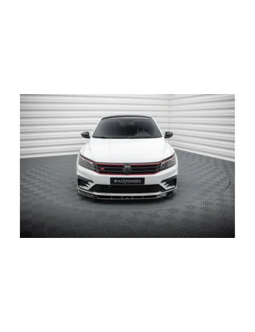 Splitter avant Volkswagen Passat GT B8 phase 2 USA v.2 noir