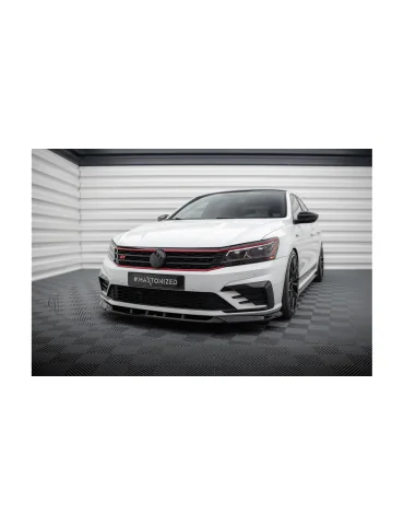 Splitter avant Volkswagen Passat GT B8 phase 2 USA v.2 noir