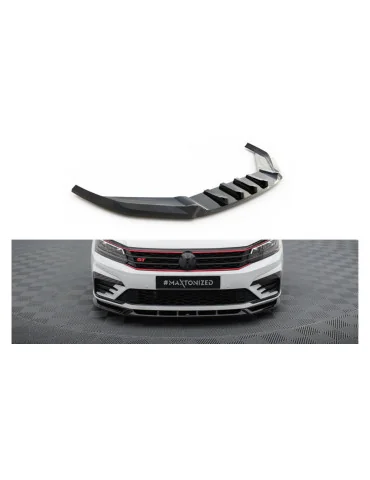 Splitter avant Volkswagen Passat GT B8 phase 2 USA v.1 noir