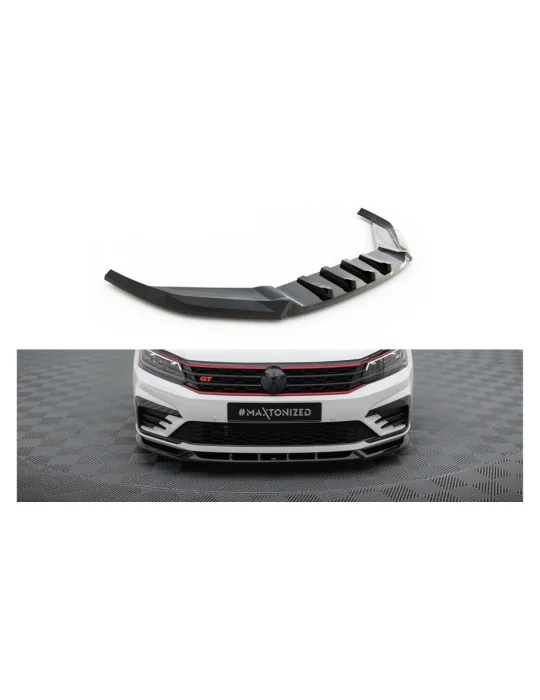 Splitter avant Volkswagen Passat GT B8 USA v.1 noir Maxton Design