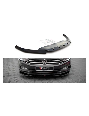 Splitter avant Volkswagen Passat B8 phase 2 v.1 noir brillant