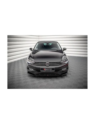 Splitter avant Volkswagen Passat B8 phase 2 v.1 noir brillant
