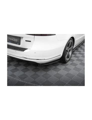 Splitters latéraux arrière Passat B7 R-Line Variant noir brillant
