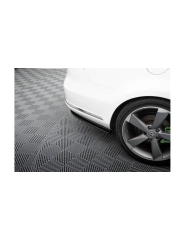 Splitters latéraux arrière Passat B7 R-Line Variant noir brillant