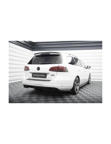 Splitters latéraux arrière Passat B7 R-Line Variant noir brillant