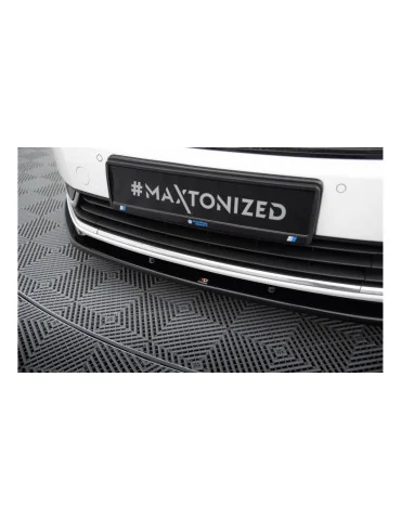 Splitter avant Volkswagen Passat B7 R-Line v.1 noir brillant