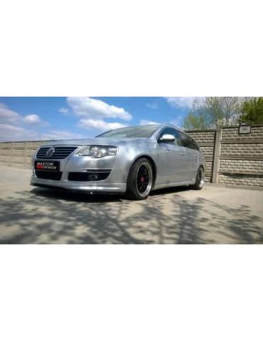 Splitter avant Volkswagen Passat B6 R-Line 2005-2010 noir brillant