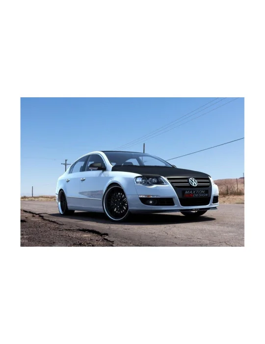 Splitter avant Volkswagen Passat B6 standard noir brillant Maxton Design