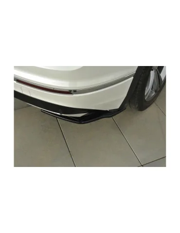 Splitters arrière latéraux VW Tiguan II R-Line 2015-2020 noir brillant
