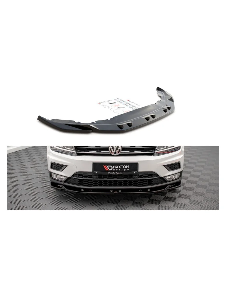 Lame avant Volkswagen Tiguan II 2015-2020 noir brillant