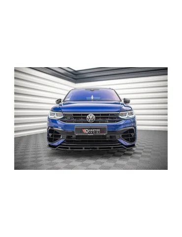 Lame avant VW Tiguan II restylé R / R-Line v.1 noir brillant