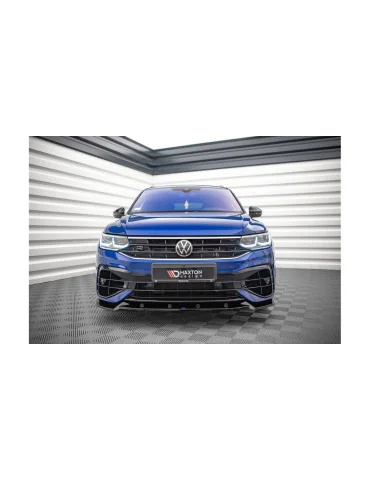 Lame avant Volkswagen Tiguan R II restylé v.2 noir brillant