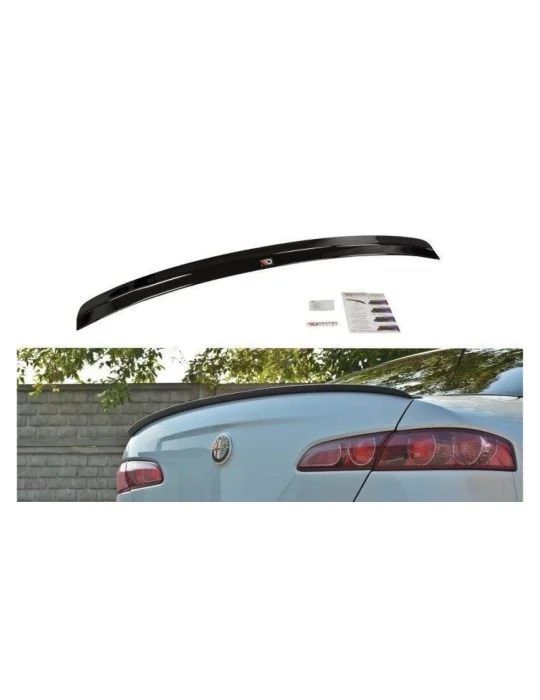 Extension de becquet arrière Alfa Romeo 159 noir brillant Maxton Design