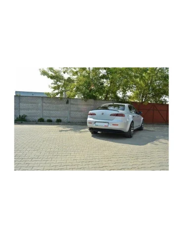 Extension de becquet arrière Alfa Romeo 159 noir brillant