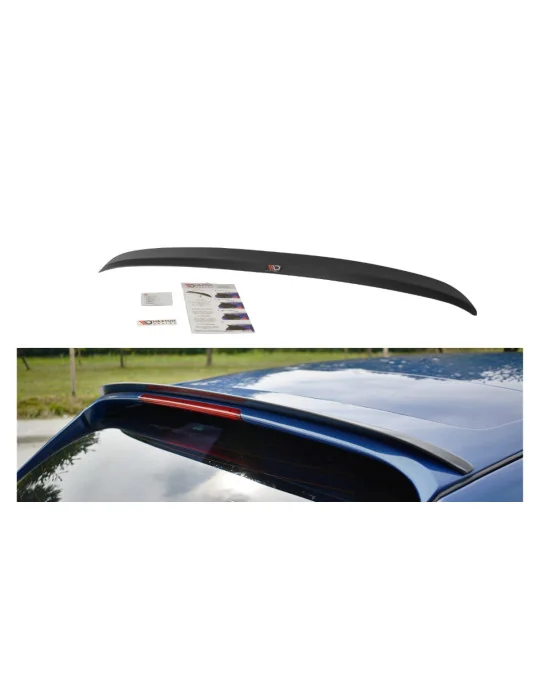 Extension de becquet de toit Alfa Romeo 156 GTA SW noir brillant Maxton Design
