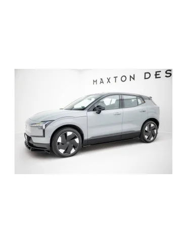 Kit de splitters Volvo EX30 noir, lame, bas de caisse et arrière