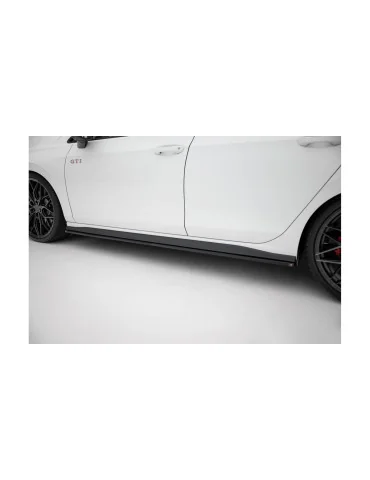 Kit de splitters VW Golf 8 GTI restylée v.1 noir, depuis 2024