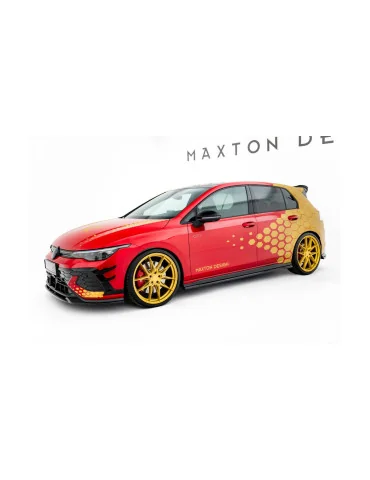 Kit de splitters VW Golf 8 GTI Clubsport restylée v.1 noir