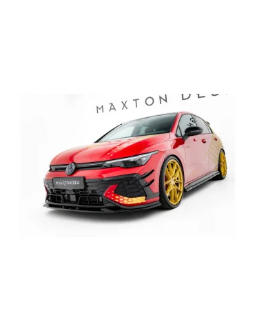 Kit de splitters VW Golf 8 GTI Clubsport restylée v.1 noir