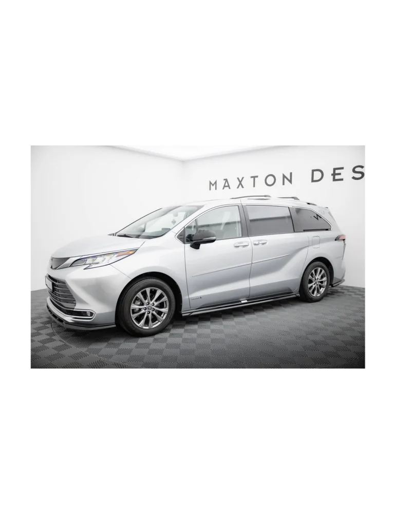 Kit de splitters Toyota Sienna IV noir, depuis 2020