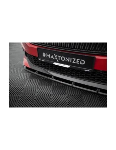 Kit de splitters Skoda Fabia IV noir, depuis 2021