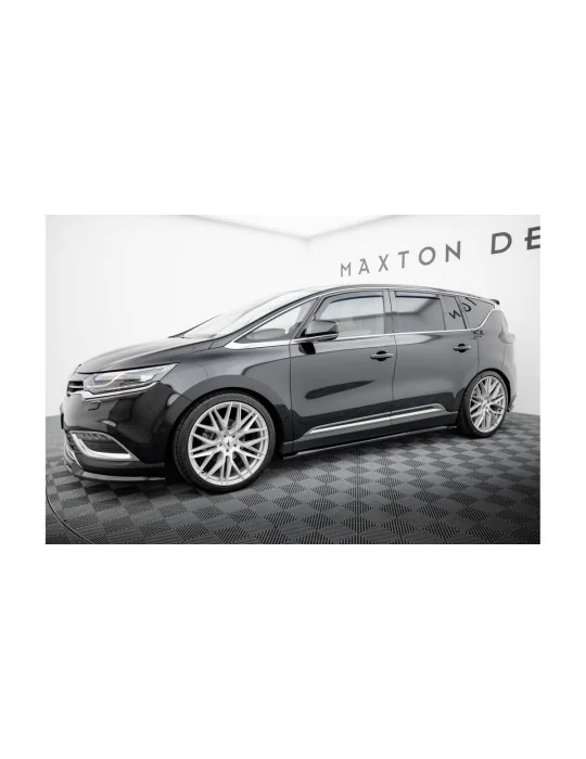 Kit de splitters Renault Espace V restylé noir Maxton Design