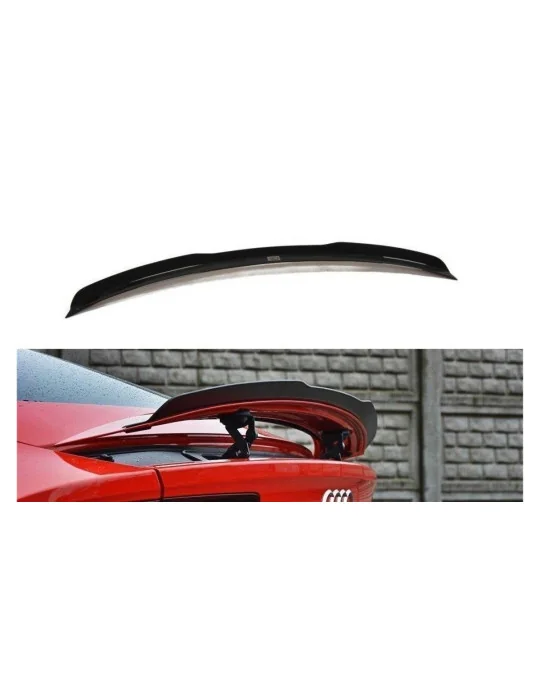 Extension de becquet Audi A7 C7 restylée S-Line noir brillant Maxton Design