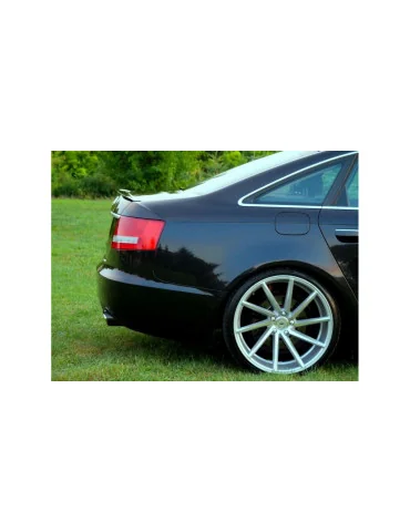 Extension de becquet Audi A6 C6 S-Line berline noir brillant