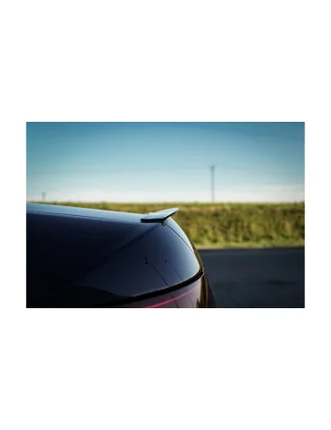 Extension de becquet Audi A6 C6 restylée S-Line berline noir brillant