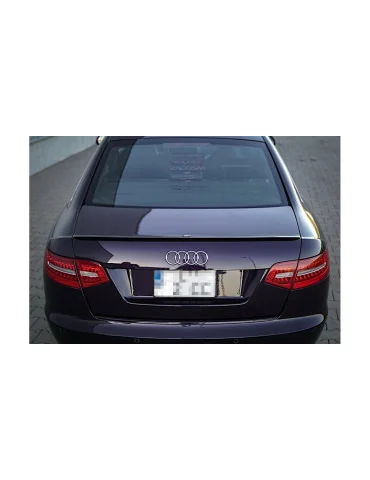 Extension de becquet Audi A6 C6 restylée S-Line berline noir brillant