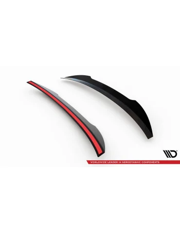 Extension de becquet Audi A5 F5 Sportback S-Line v.1 noir brillant