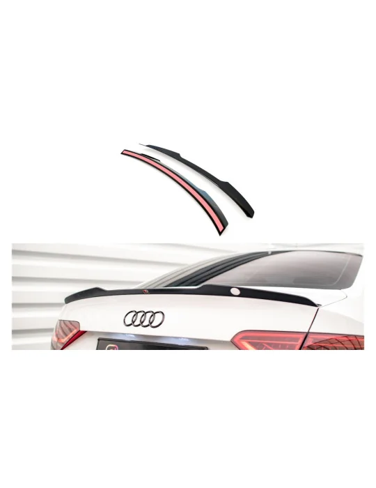 Extension de becquet Audi A5 Coupé 8T noir brillant Maxton Design