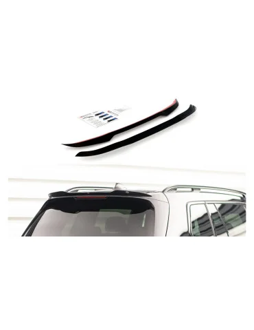 Extension de becquet BMW X7 G07 M et restylé noir brillant