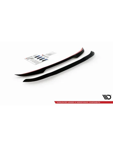 Extension de becquet BMW X7 G07 M et restylé noir brillant