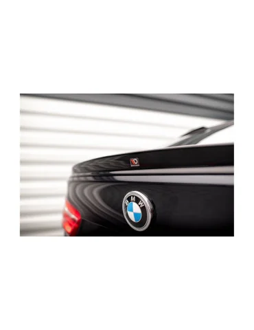 Extension de becquet 3D v.2 BMW X6 F16 Pack M / X6 M F86 noir brillant