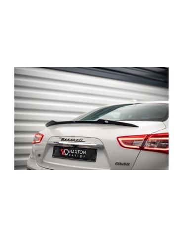 Extension de becquet Maserati Ghibli III 2013-2020 noir brillant
