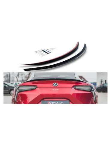 Extension de becquet Lexus LC 500 depuis 2017 noir brillant